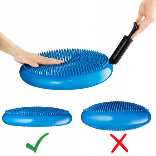 Балансировочная платформа  4FIZJO PRO+ 33 см 4FJ0022 Blue - фото №6